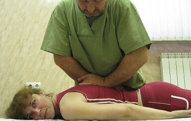 Terapia manual para a osteocondrose lumbar